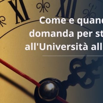come e quando fare domanda per studiare all'università all'estero